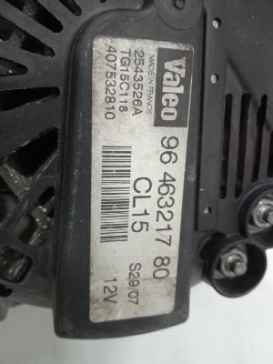 ALTERNADOR PEUGEOT 807 2007