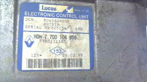 CENTRALITA MOTOR UCE RENAULT CLIO II FASE I (B/CBO) 1999