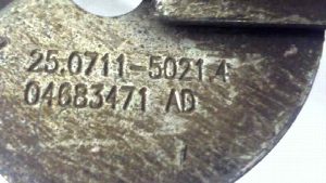 SENSOR ABS DELANTERO DERECHO CHRYSLER VOYAGER (RG) 2004