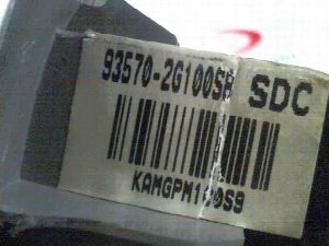 MANDO ELEVALUNAS DELANTERO IZQUIERDO KIA MAGENTIS 2006