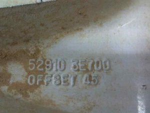 LLANTA ALUMINIO KIA SORENTO 1986