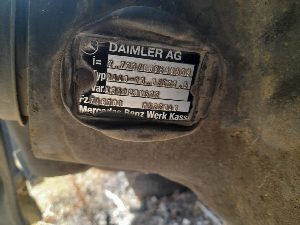 GRUPO TRASERO MERCEDES-BENZ ACTROS BM 963.XXX 2-ACHSER