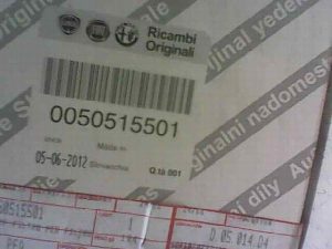 FILTRO AIRE FIAT RECAMBIO ORIGINAL 2013