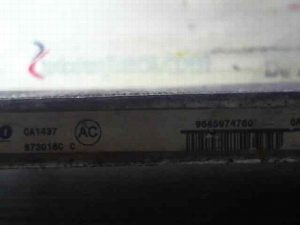 CONDENSADOR / RADIADOR  AIRE ACONDICIONADO CITROEN
