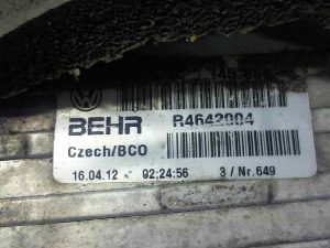 INTERCOOLER SEAT IBIZA (6J5) 2008