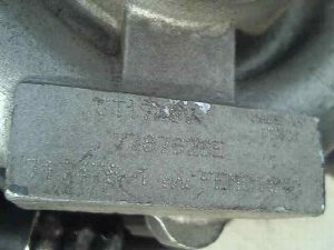 TURBOCOMPRESOR BMW SERIE 3 COMPACT (E46) 2002
