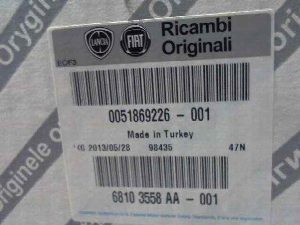 PILOTO TRASERO IZQUIERDO FIAT RECAMBIO ORIGINAL 2013