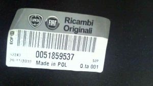 CAPOT FIAT RECAMBIO ORIGINAL 2013