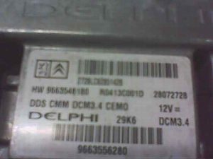 CENTRALITA MOTOR UCE PEUGEOT 407 2006