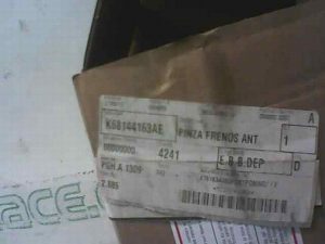 PASTILLAS DE FRENO FIAT RECAMBIO ORIGINAL 2013