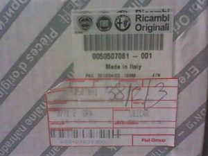 CERRADURA CAPOT FIAT RECAMBIO ORIGINAL 2013
