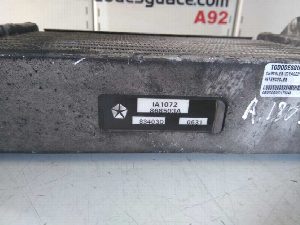 INTERCOOLER CHRYSLER VOYAGER (GS) 2001