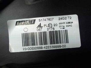 FARO IZQUIERDO FIAT RECAMBIO ORIGINAL 2013