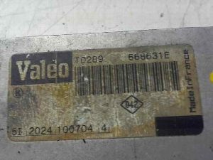 EVAPORADOR AIRE ACONDICIONADO RENAULT MODUS 2004