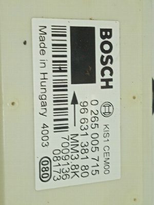 SENSOR ESP PEUGEOT 308 SW 2008