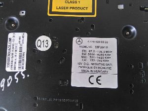 SISTEMA AUDIO / RADIO CD MERCEDES-BENZ CLASE M (W163)