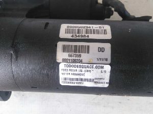 MOTOR ARRANQUE FORD FOCUS LIM. (CB8)