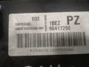 CENTRALITA MOTOR UCE CHEVROLET MATIZ 2005