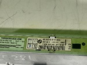 SISTEMA AUDIO / RADIO CD BMW X5 (E53) 2002