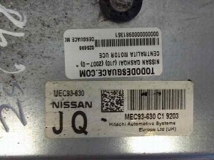 CENTRALITA MOTOR UCE NISSAN QASHQAI (J10) 2007