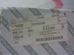 CERRADURA CAPOT FIAT RECAMBIO ORIGINAL 2013