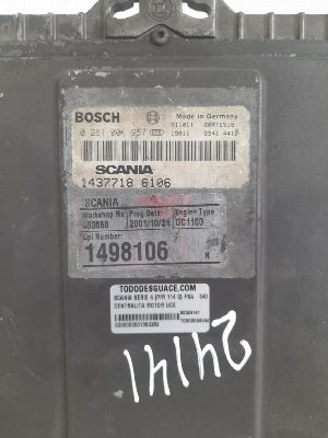 CENTRALITA MOTOR UCE SCANIA SERIE 4 (P/R 114 G) 2002