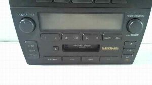 RADIO CASSETTE TOYOTA LEXUS GS (GS/US/WS19) 1999