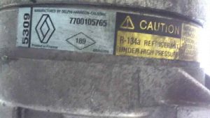 COMPRESOR AIRE ACONDICIONADO RENAULT SCENIC (JA..) 2002
