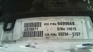 CUADRO INSTRUMENTOS VOLVO S80 BERLINA 2001