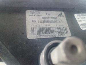 FARO ANTINIEBLA IZQUIERDO FIAT BRAVO (198) 2010