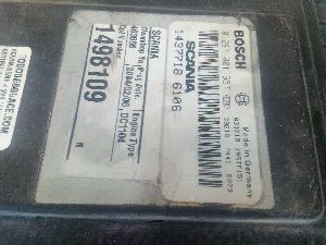 CENTRALITA MOTOR UCE SCANIA SERIE 4 (P/R 114 L) 2004