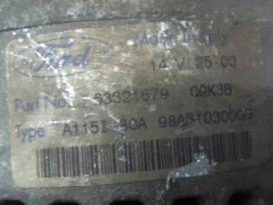 ALTERNADOR FORD FOCUS BERLINA (CAK) 2000