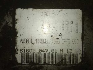CENTRALITA MOTOR UCE SEAT MARBELLA 1995