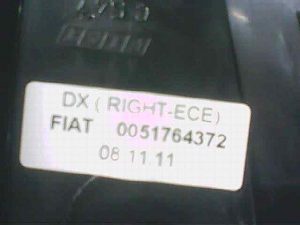 PILOTO TRASERO DERECHO FIAT RECAMBIO ORIGINAL 2013