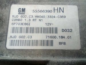 CENTRALITA MOTOR UCE OPEL COMBO (CORSA C) 2008