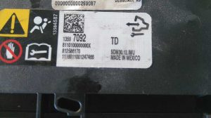 CENTRALITA AIRBAG OPEL CORSA E 2016