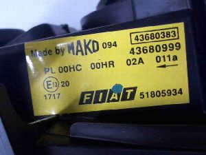 FARO DERECHO FIAT RECAMBIO ORIGINAL 2013