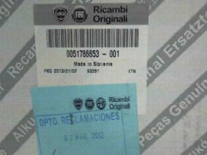 FARO DERECHO FIAT RECAMBIO ORIGINAL 2013