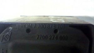 BOBINA ENCENDIDO RENAULT CLIO II FASE I (B/CBO) 1999