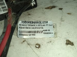 RESISTENCIA CALEFACCION RENAULT MEGANE II BERLINA 5P