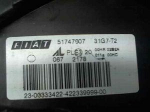 FARO IZQUIERDO FIAT RECAMBIO ORIGINAL 2013
